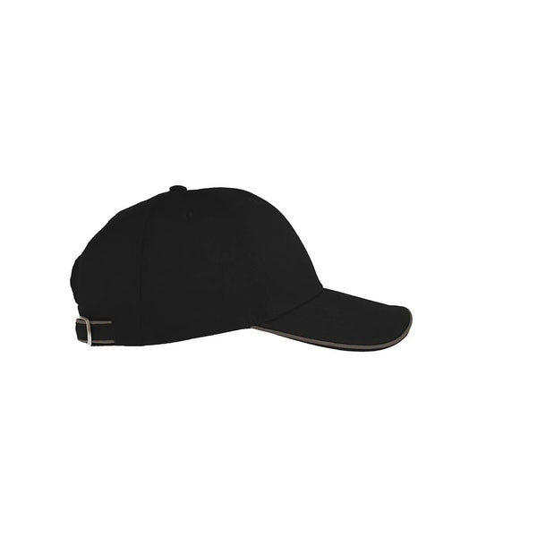 Cappellino da baseball Reflect nero - personalizzabile con logo