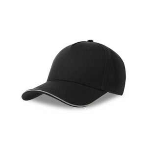 Cappellino da baseball Reflect-S nero - personalizzabile con logo