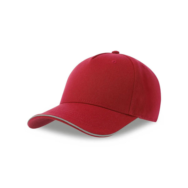 Cappellino da baseball Reflect-S rosso - personalizzabile con logo