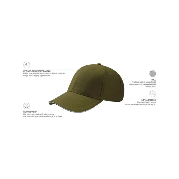 Cappellino da baseball Sport Sandwich - personalizzabile con logo