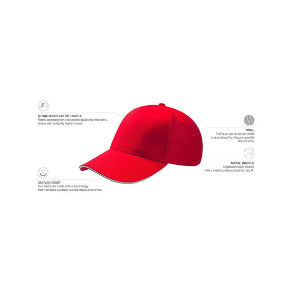 Cappellino da baseball Sport Sandwich - personalizzabile con logo