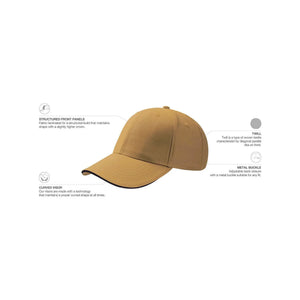 Cappellino da baseball Sport Sandwich - personalizzabile con logo