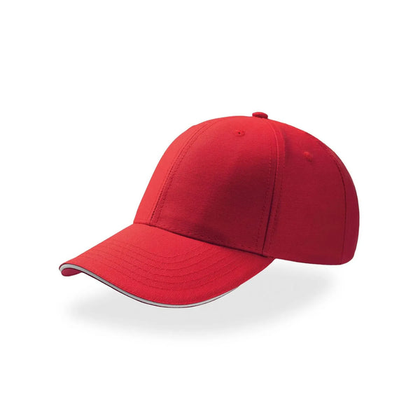 Cappellino da baseball Sport Sandwich rosso - personalizzabile con logo