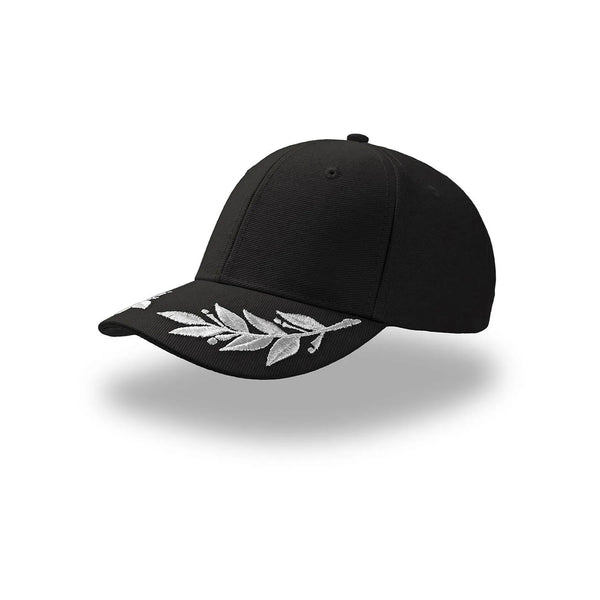 Cappellino da baseball Winner nero - personalizzabile con logo