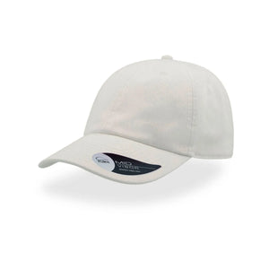 Cappellino Dad Hat bianco - personalizzabile con logo