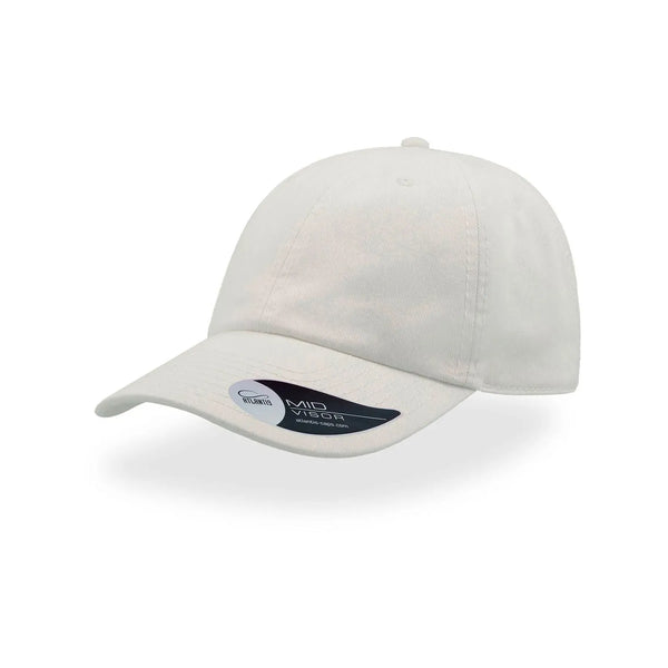 Cappellino Dad Hat bianco - personalizzabile con logo
