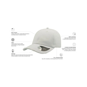 Cappellino Dad Hat Destroyed - personalizzabile con logo