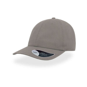 Cappellino Dad Hat grigio - personalizzabile con logo