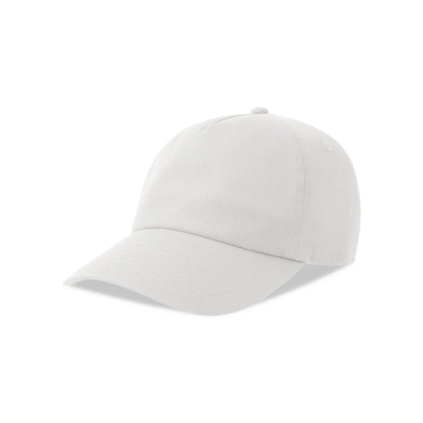 Cappellino Dad Hat-S Five bianco - personalizzabile con logo