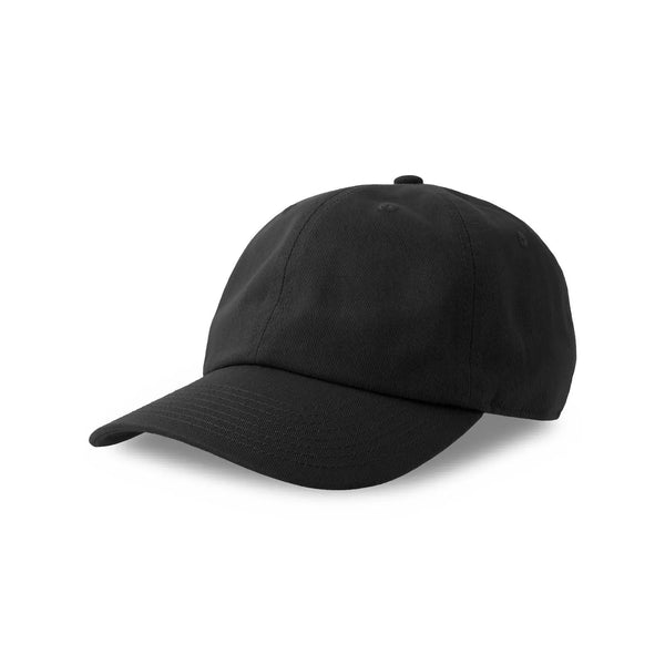Cappellino Dad Hat-S nero - personalizzabile con logo