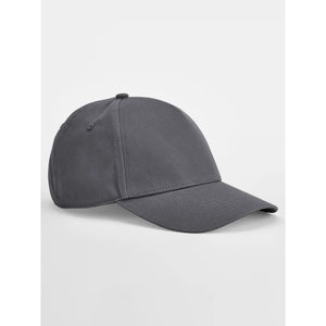 Cappellino EarthAware® Classic Organic Cotton 5 Panel Cap grigio - personalizzabile con logo