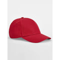 Cappellino EarthAware® Classic Organic Cotton 5 Panel Cap rosso - personalizzabile con logo
