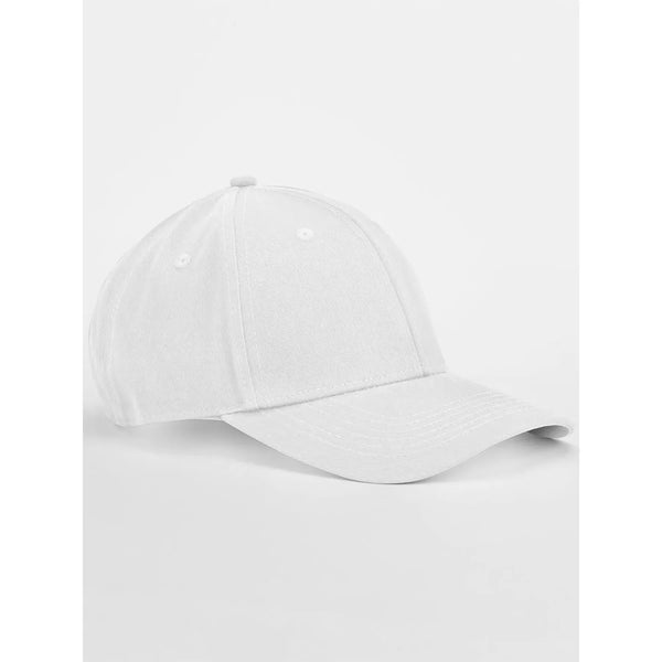 Cappellino EarthAware® Classic Organic Cotton 6 Panel Cap bianco - personalizzabile con logo