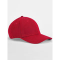 Cappellino EarthAware® Classic Organic Cotton 6 Panel Cap rosso - personalizzabile con logo
