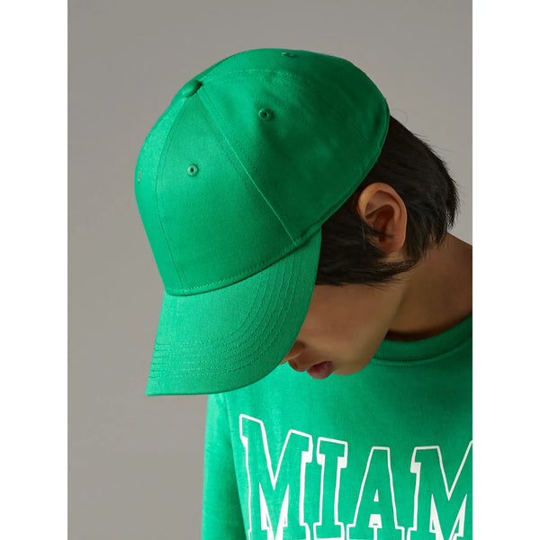 Cappellino EarthAware® Junior Classic Organic Cotton 6 Panel  Cap - personalizzabile con logo