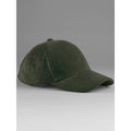 Cappellino EarthAware® Organic Cord Baseball Cap verde - personalizzabile con logo