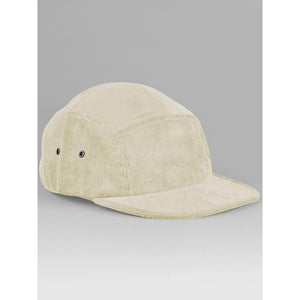 Cappellino EarthAware® Organic Cord Camper Cap beige - personalizzabile con logo
