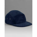 Cappellino EarthAware® Organic Cord Camper Cap blu - personalizzabile con logo