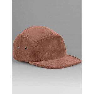 Cappellino EarthAware® Organic Cord Camper Cap rosso - personalizzabile con logo