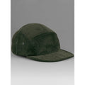 Cappellino EarthAware® Organic Cord Camper Cap verde - personalizzabile con logo