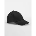 Cappellino EarthAware® Organic Cotton Canvas 6 Panel Cap nero - personalizzabile con logo
