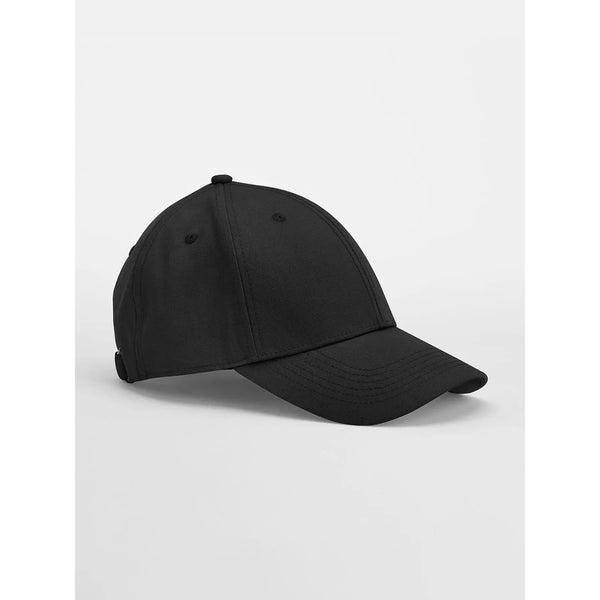 Cappellino EarthAware® Organic Cotton Canvas 6 Panel Cap nero - personalizzabile con logo