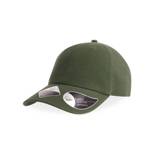 Cappellino Fraser olive - personalizzabile con logo
