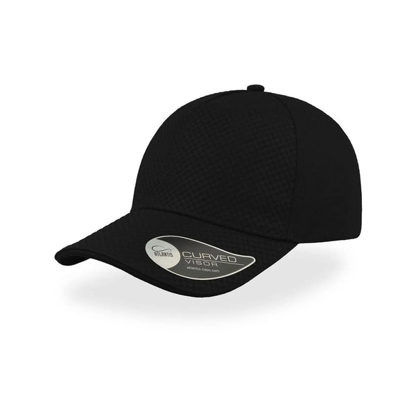 Cappellino Gear nero - personalizzabile con logo