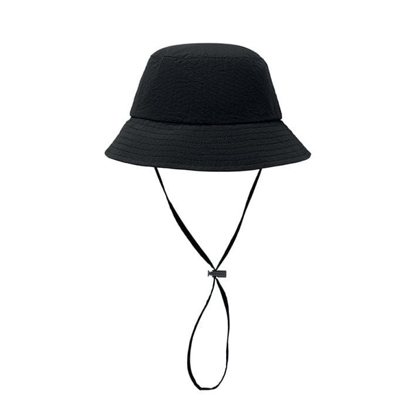 Cappellino impermeabile UPF50+ Nero - personalizzabile con logo