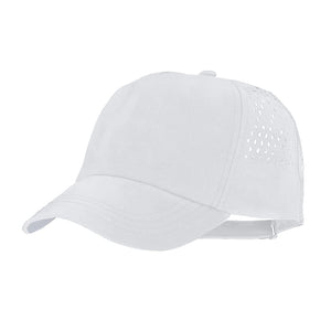 Cappellino Ithaca bianco - personalizzabile con logo