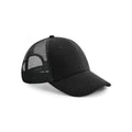 Cappellino Jersey Athleisure Trucker nero - personalizzabile con logo