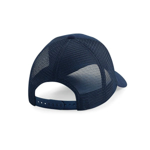 Cappellino Jersey Athleisure Trucker nero - personalizzabile con logo