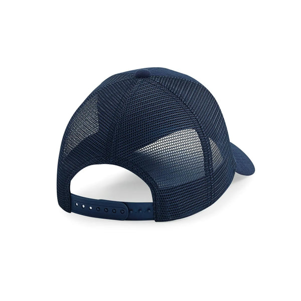 Cappellino Jersey Athleisure Trucker nero - personalizzabile con logo