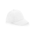 Cappellino Junior Organic Cotton 5 Panel Cap bianco - personalizzabile con logo