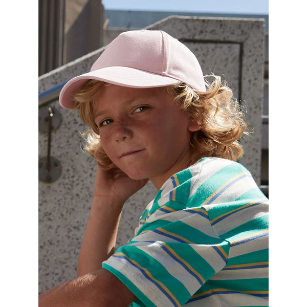 Cappellino Junior Organic Cotton 5 Panel Cap - personalizzabile con logo