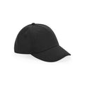 Cappellino Junior Organic Cotton 5 Panel Cap nero - personalizzabile con logo
