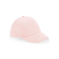 Cappellino Junior Organic Cotton 5 Panel Cap rosa - personalizzabile con logo