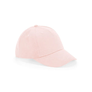 Cappellino Junior Organic Cotton 5 Panel Cap rosa - personalizzabile con logo