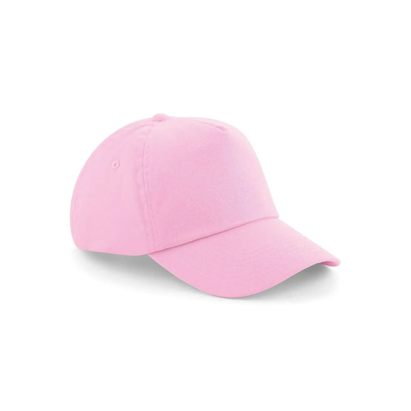 Cappellino Junior Original 5 Panel Cap rosa - personalizzabile con logo