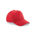 Cappellino Junior Original 5 Panel Cap rosso - personalizzabile con logo