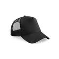 Cappellino Junior Snapback Trucker nero - personalizzabile con logo