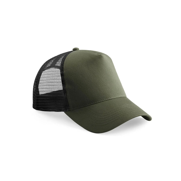 Cappellino Junior Snapback Trucker verde - personalizzabile con logo