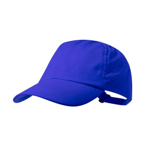 Cappellino Karola blu - personalizzabile con logo