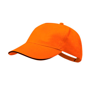 Cappellino Kisse arancione - personalizzabile con logo