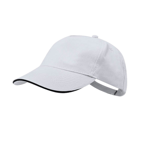 Cappellino Kisse bianco - personalizzabile con logo