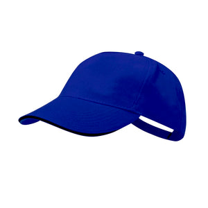 Cappellino Kisse blu - personalizzabile con logo