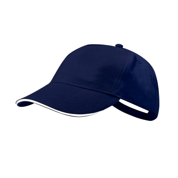 Cappellino Kisse blu navy - personalizzabile con logo