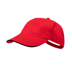 Cappellino Kisse rosso - personalizzabile con logo