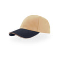 Cappellino Liberty Sandwich beige - personalizzabile con logo