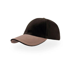 Cappellino Liberty Sandwich black-grey - personalizzabile con logo